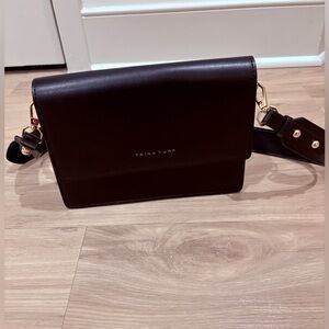 Trina Turk Elegant Black Crossbody Bag